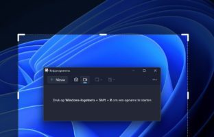Zo neem je video’s op met Knipprogramma in Windows 11