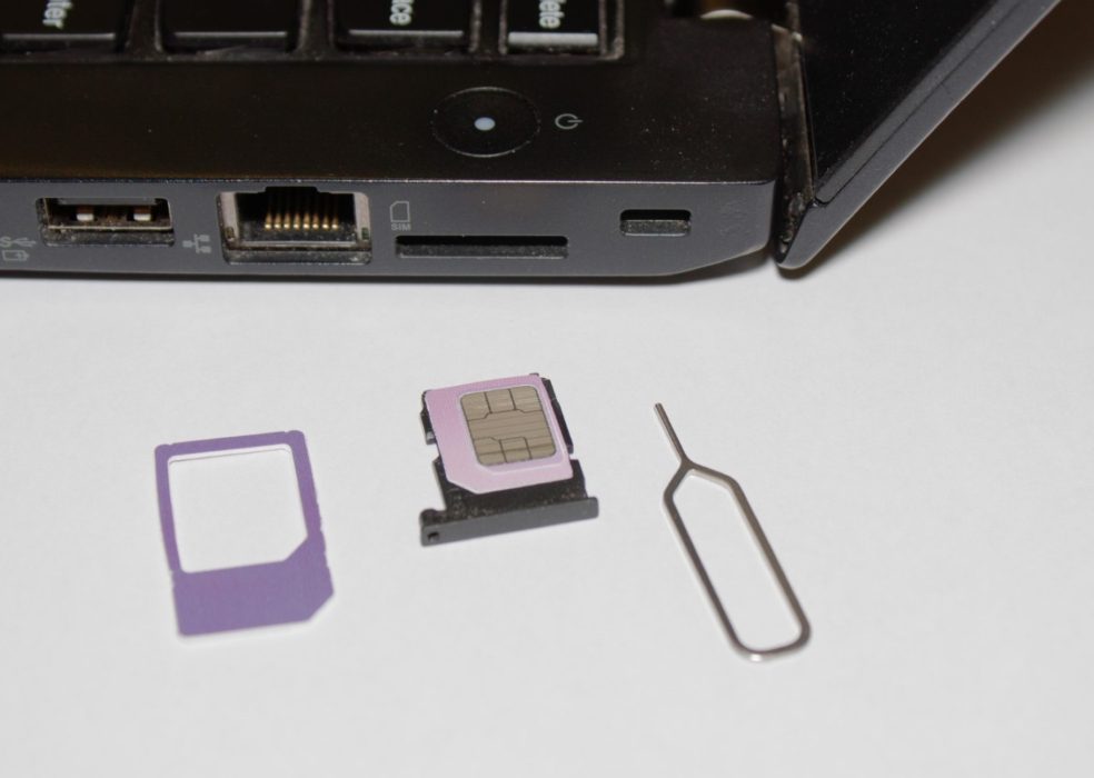 Module SIM dans votre ordinateur portable : pourquoi (pas) ?