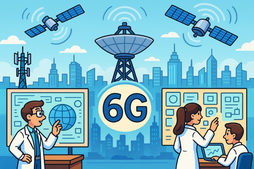 6G netwerk in ontwikkeling
